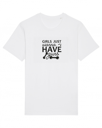 Girls Just Wanna Have Guns White