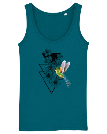 Colibri Floral Ocean Depth