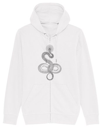 Șarpe - model negru  White