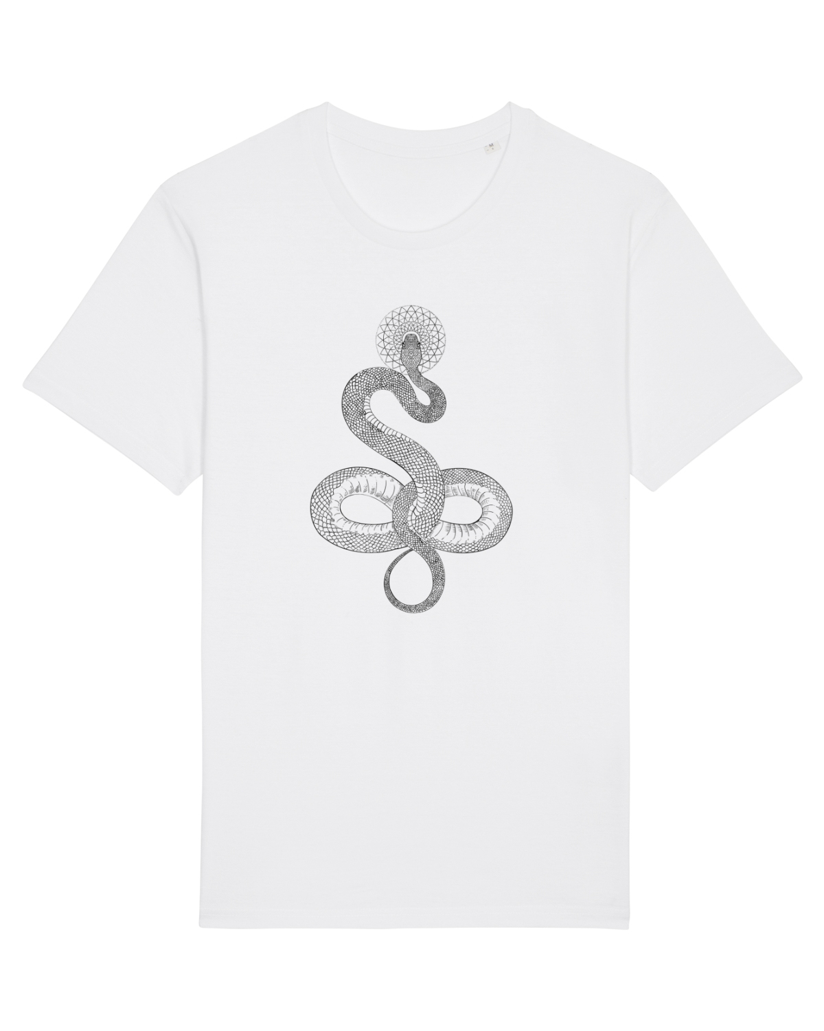 Tricou mânecă scurtă Unisex Rocker White