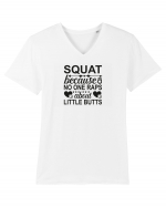 Squat Tricou mânecă scurtă guler V Bărbat Presenter