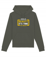 Wake Up Beauty is Time To Beast Hanorac Unisex Drummer