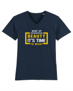 Wake Up Beauty is Time To Beast Tricou mânecă scurtă guler V Bărbat Presenter