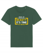 Wake Up Beauty is Time To Beast Tricou mânecă scurtă Unisex Rocker