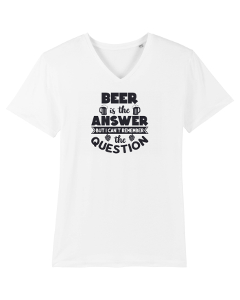 Beer is The Answer White
