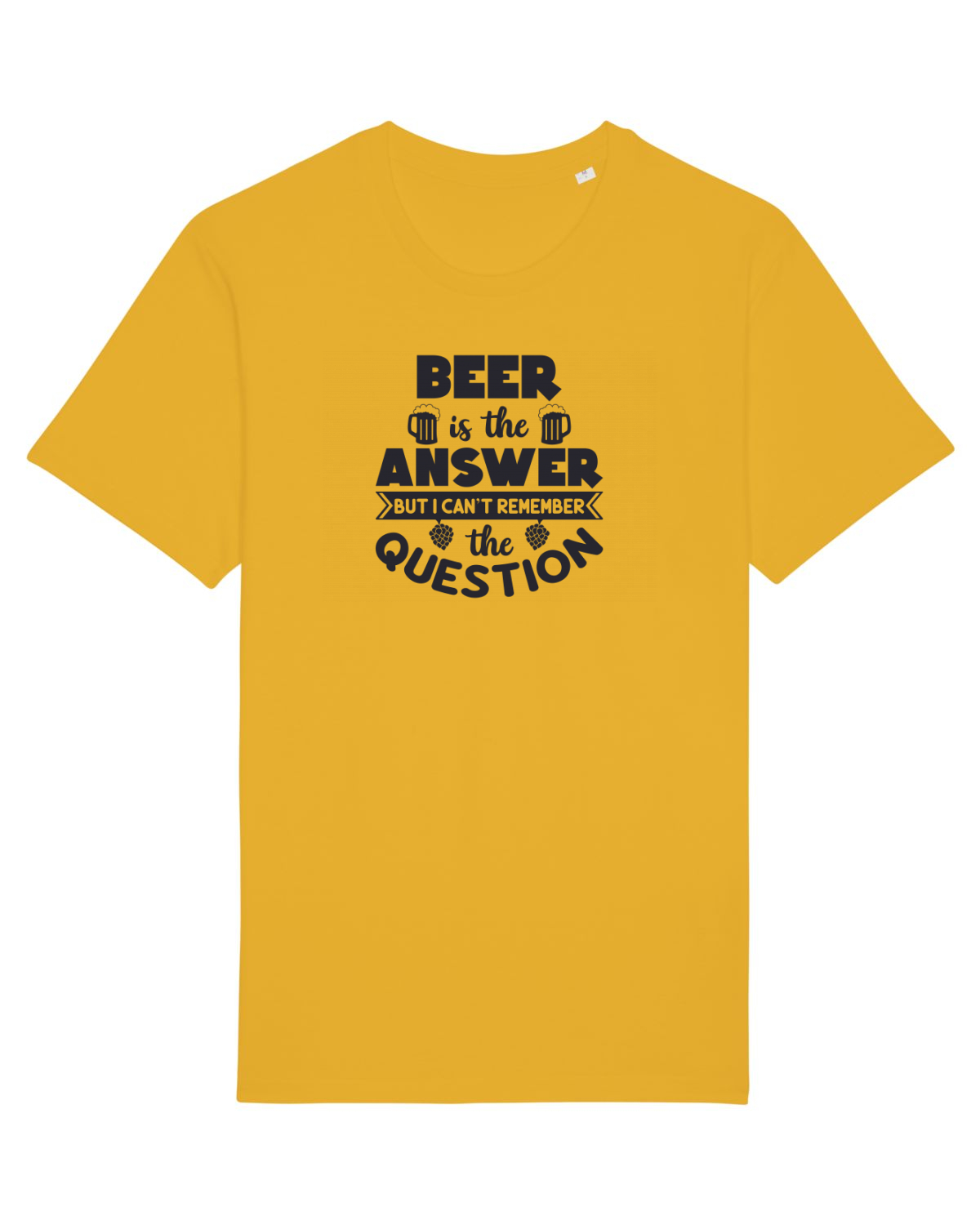 Tricou mânecă scurtă Unisex Rocker Spectra Yellow