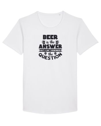 Beer is The Answer White