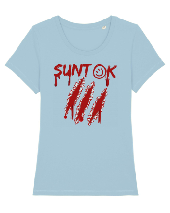 Sunt ok Halloween Sky Blue