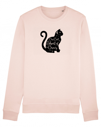 Crazy Black Cat Candy Pink