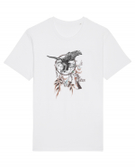 Vultur în Dreamcatcher Tricou mânecă scurtă Unisex Rocker
