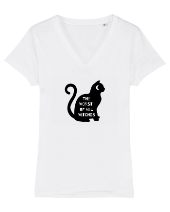 Black Witch  Cat White