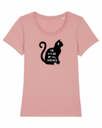 Black Witch  Cat Tricou mânecă scurtă guler larg fitted Damă Expresser