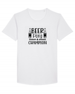 Beer Pong Champion Tricou mânecă scurtă guler larg Bărbat Skater