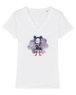 Girl Vampire Tricou mânecă scurtă guler V Damă Evoker