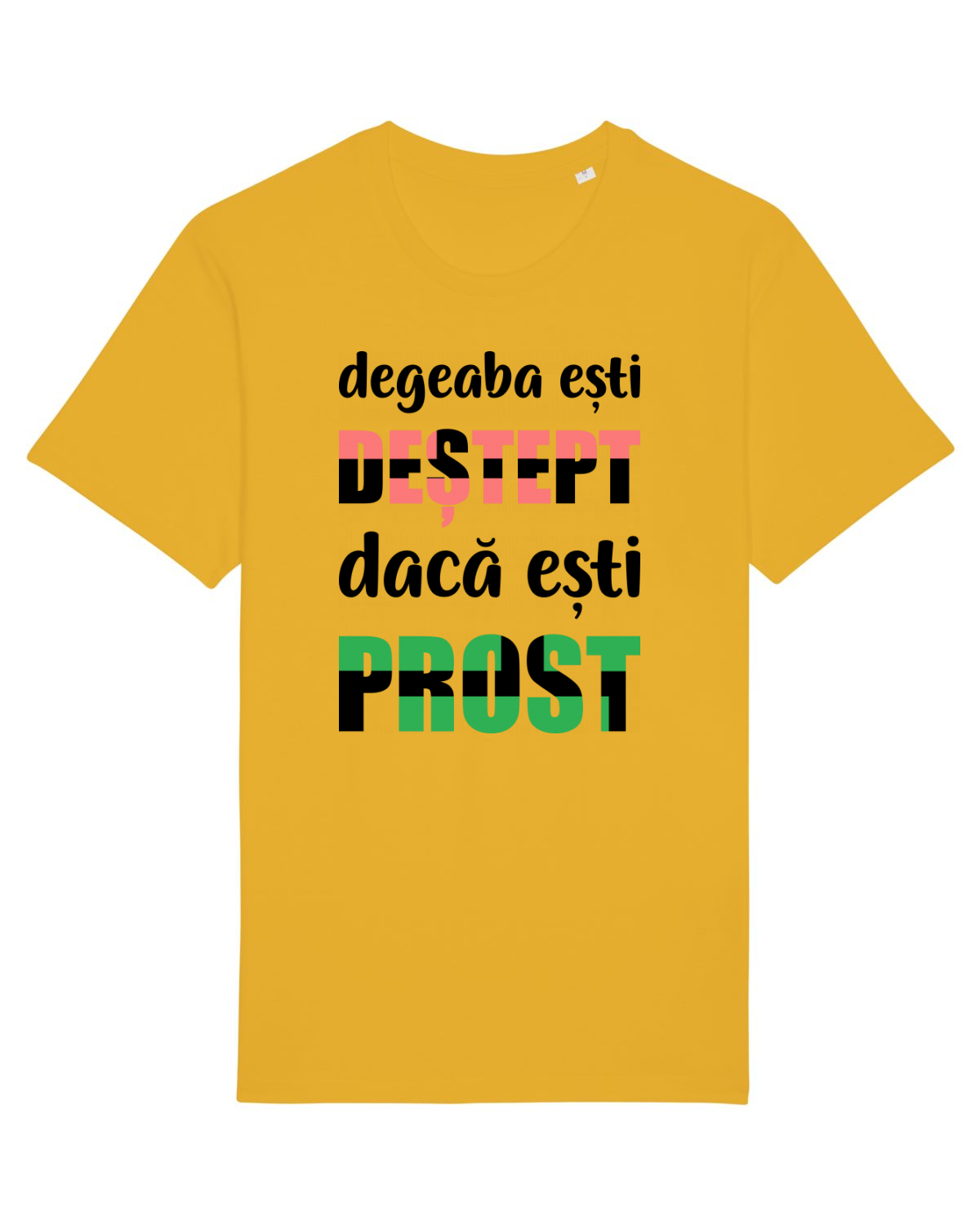 Tricou mânecă scurtă Unisex Rocker Spectra Yellow