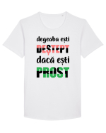 Degeaba Tricou mânecă scurtă guler larg Bărbat Skater
