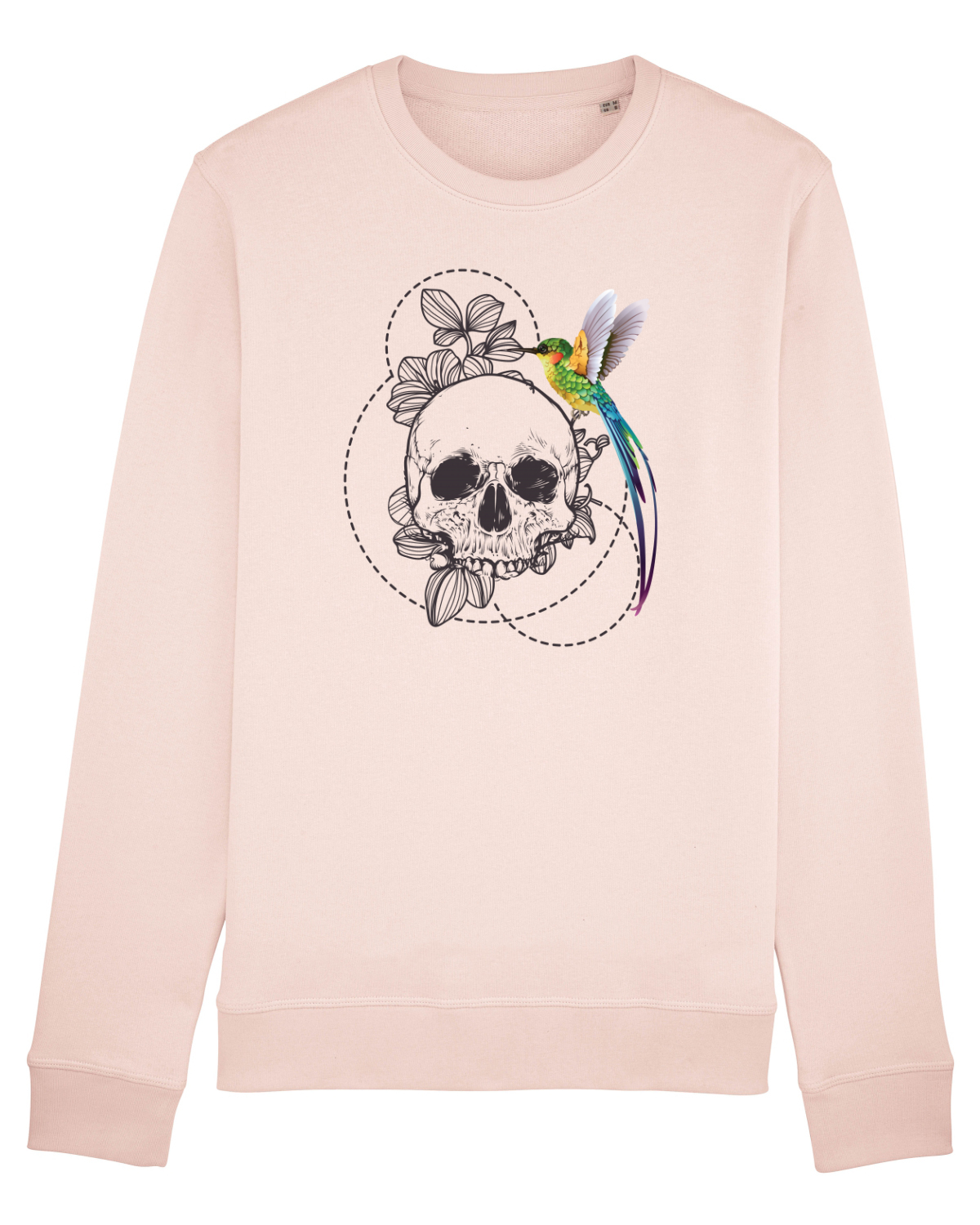 Bluză mânecă lungă Unisex Rise Candy Pink