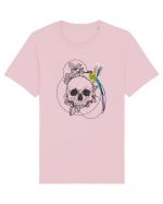 Craniu cu Colibri Tricou mânecă scurtă Unisex Rocker