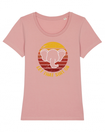 Retro Yoga Elephant Canyon Pink