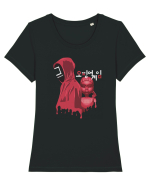 Jocul Calamarului Tricou mânecă scurtă guler larg fitted Damă Expresser