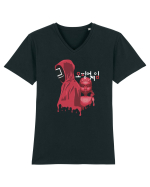 Jocul Calamarului Tricou mânecă scurtă guler V Bărbat Presenter