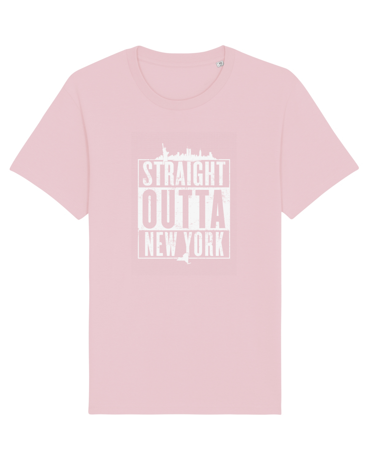 Tricou mânecă scurtă Unisex Rocker Cotton Pink