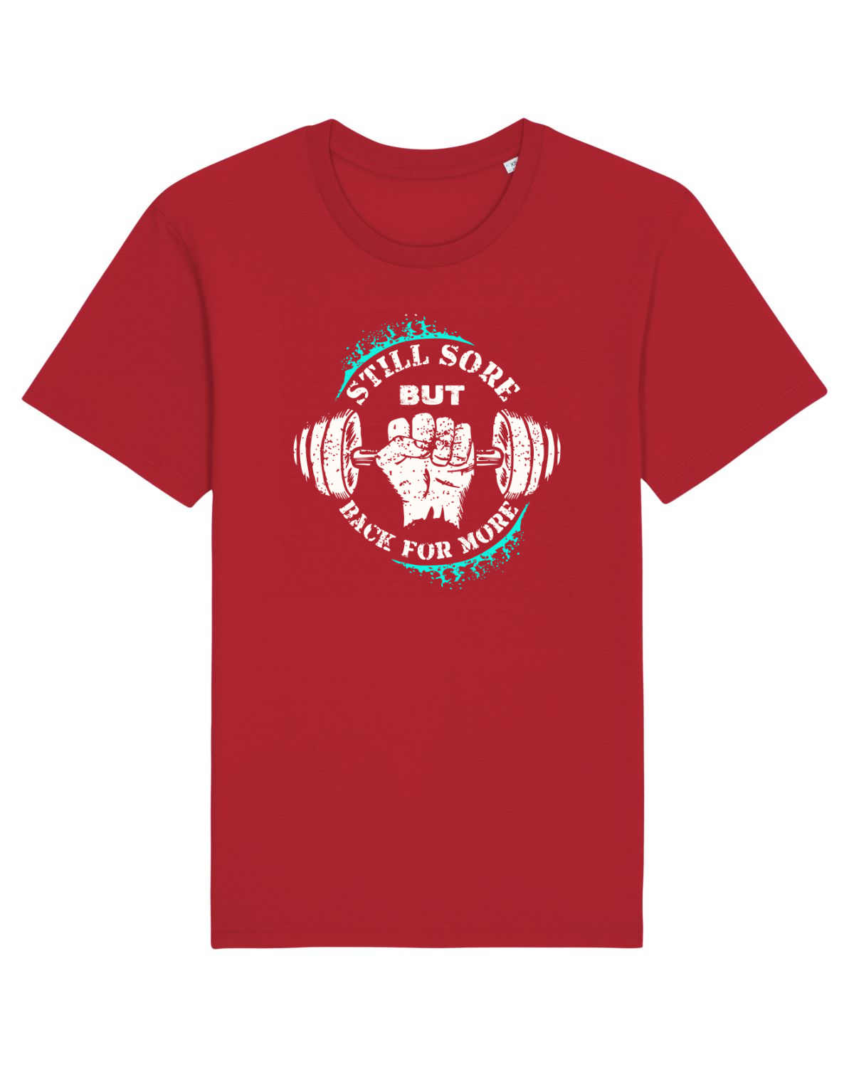 Tricou mânecă scurtă Unisex Rocker Red