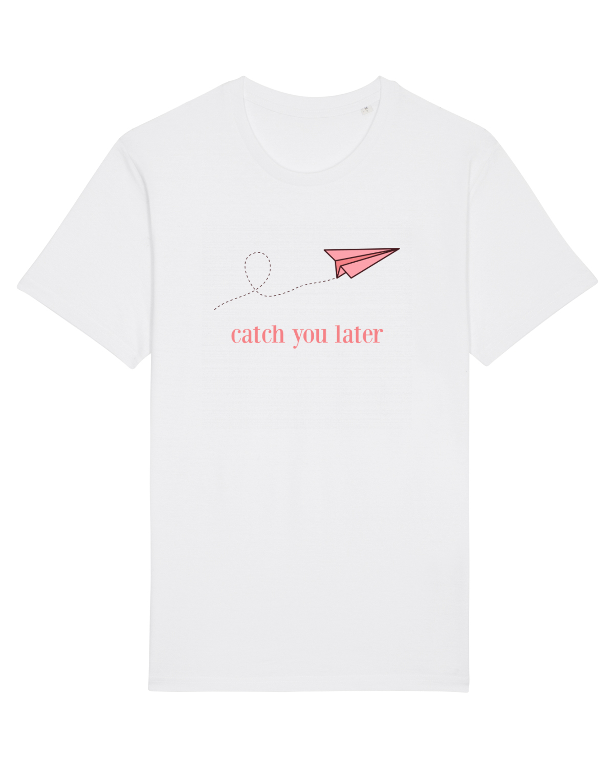 Tricou mânecă scurtă Unisex Rocker White