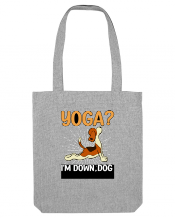 Yoga Down Dog Heather Grey