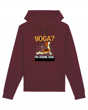 Yoga Down Dog Burgundy