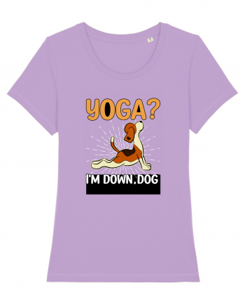 Yoga Down Dog Lavender Dawn