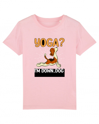 Yoga Down Dog Cotton Pink