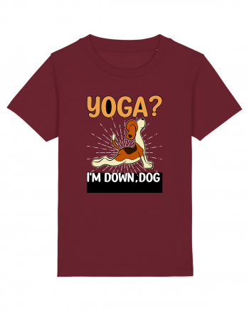 Yoga Down Dog Burgundy