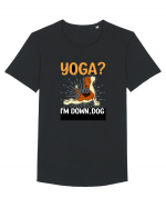 Yoga Down Dog Tricou mânecă scurtă guler larg Bărbat Skater