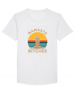 Namaste Bitches Tricou mânecă scurtă guler larg Bărbat Skater