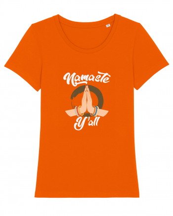 Namaste Y'all Bright Orange