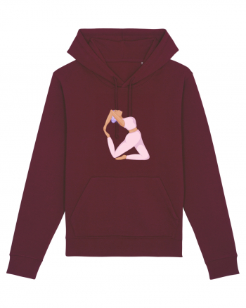 Pink Yoga Girl Burgundy