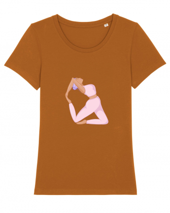 Pink Yoga Girl Roasted Orange