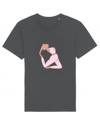 Pink Yoga Girl Anthracite