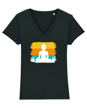 Retro Buddha Black