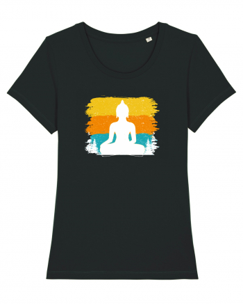 Retro Buddha Black