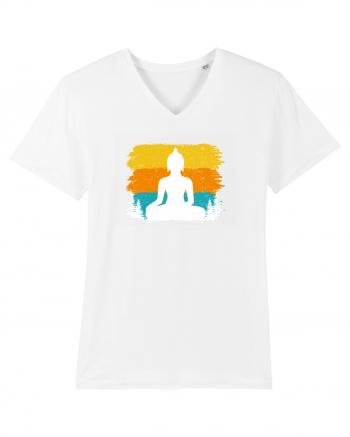 Retro Buddha White