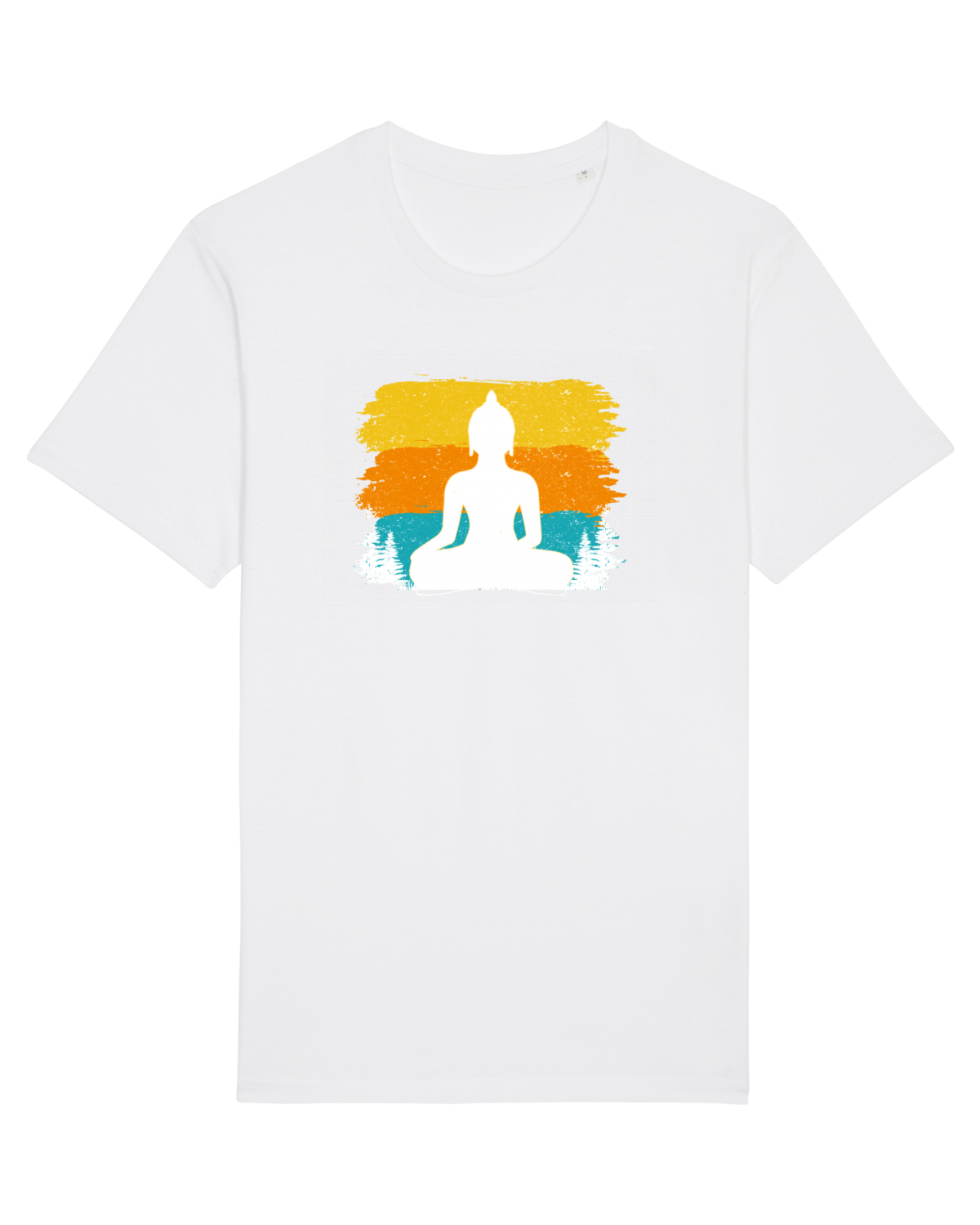Tricou mânecă scurtă Unisex Rocker White