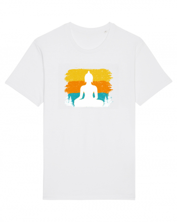 Retro Buddha White