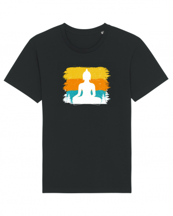 Retro Buddha Black