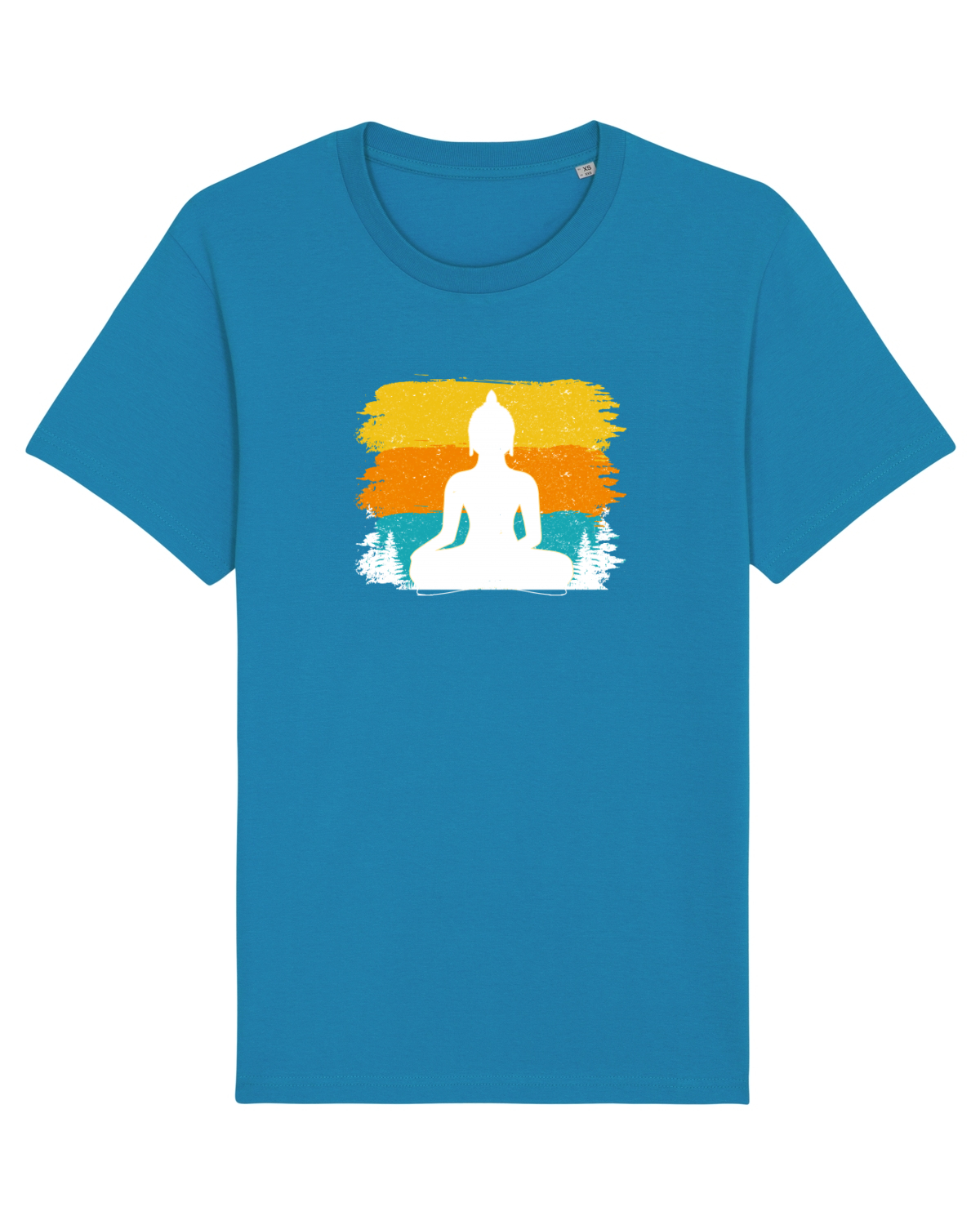 Tricou mânecă scurtă Unisex Rocker Azur