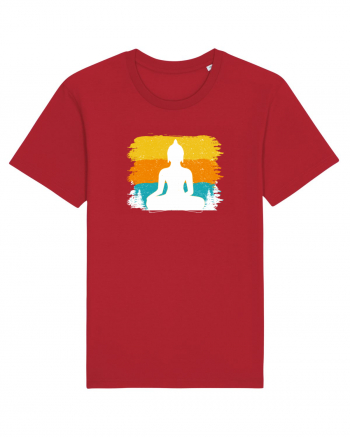 Retro Buddha Red