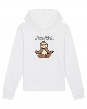 Sloth Yoga Design White