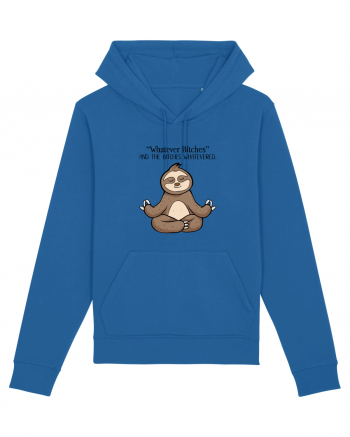 Sloth Yoga Design Royal Blue