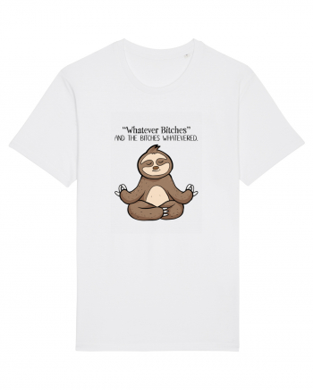 Sloth Yoga Design White